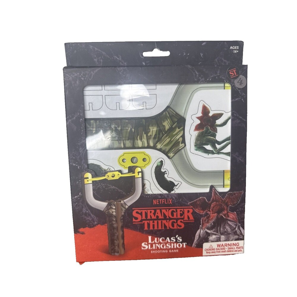 Stranger Things Lucas's Slingshot Shooting Game Nexflix New Stocking Stuffer